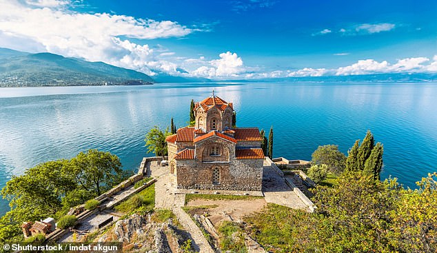 Luca comments that Lake Ohrid in Macedonia (above) is 