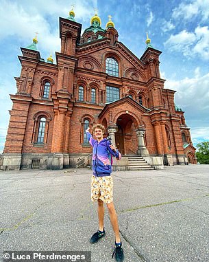 Luca enjoyed his time in Finland (above), but said it was one of his least favorite European places because it's not 