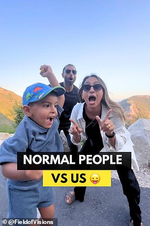 The family has become a hit on social media, documenting their travels and offering advice to more than 80,000 followers.