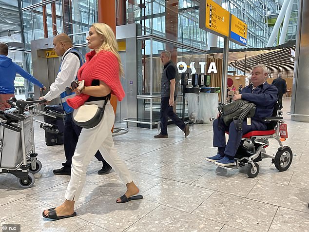 But Eamonn and Katie weren't shy about showing off their new romance, and the pair were spotted out and about in public during the trip.