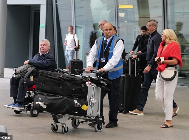 Eamonn has been open about his new relationship with the blonde beauty, and the pair have been pictured enjoying two holidays together over the summer.