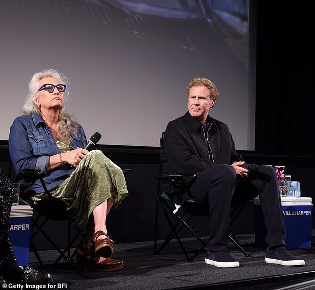 The Elf actor and Steele, a former head writer on Saturday Night Live, took part in a Q&A during a preview of his upcoming Netflix documentary, Will & Harper, at BFI Southbank.