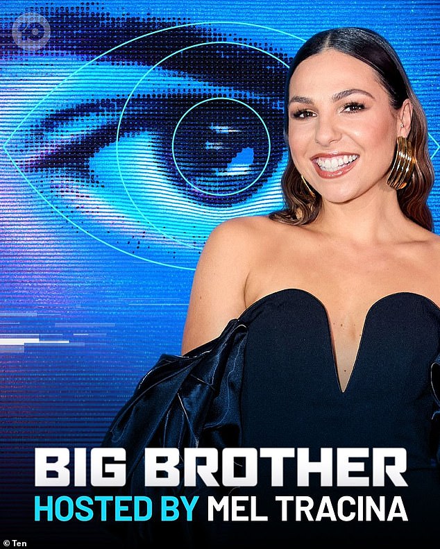 The new version of Big Brother will be presented by radio and television personality Mel Tracina (pictured), following in the footsteps of personalities such as Gretel Kileen and Kruger.