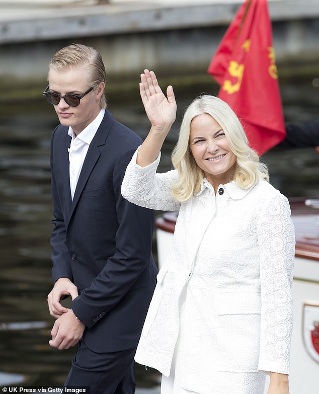 Crown Princess Mette-Marit's son from a previous relationship admitted last month to assaulting his 