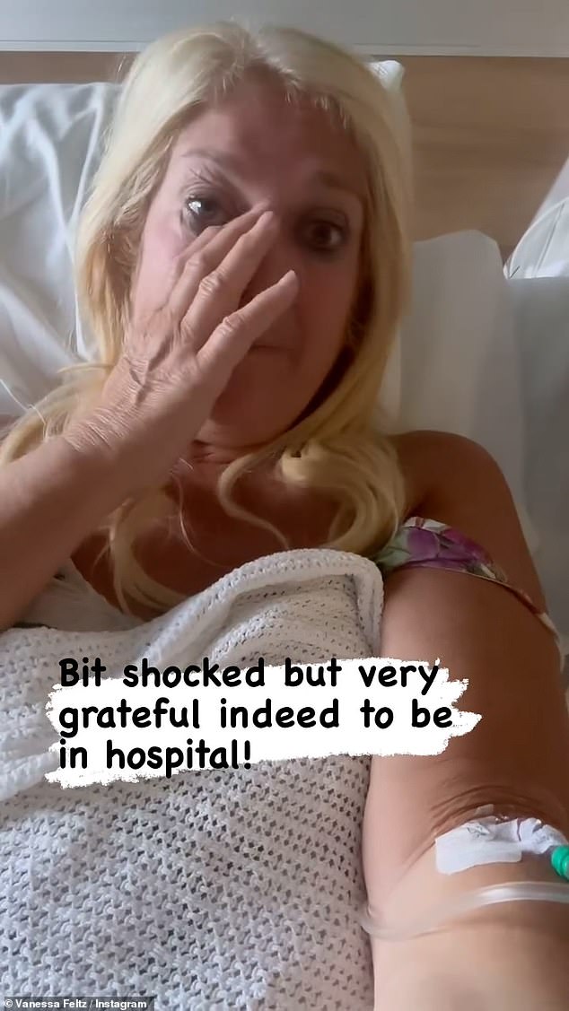 She then went on to detail how she underwent a scan where doctors discovered the kidney stone was 5mm, before being rushed into surgery to remove it.