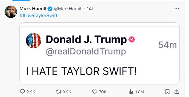 1726484403 776 Taylor Swift shakes off Trump outburst to cheer on Travis