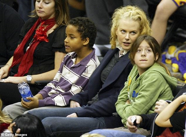 Nicole was regularly seen with her children in the early 2000s, but they have not been photographed together since 2007. They were first seen together in 2004 at a Los Angeles Lakers game.