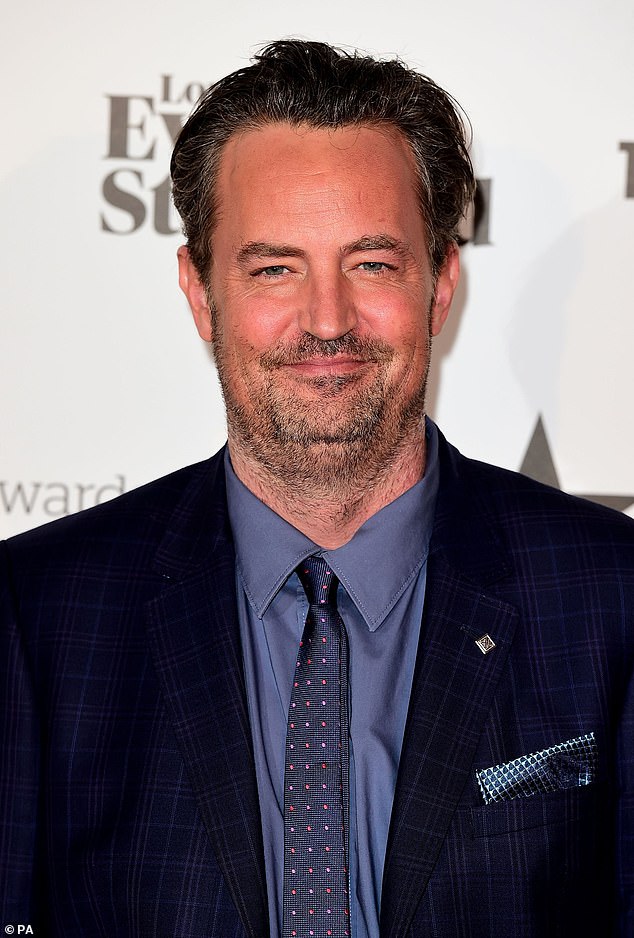 The drug is attracting new attention because of its role in the death of Friends star Matthew Perry (pictured), who was given ketamine up to six times a day in the week before his death.