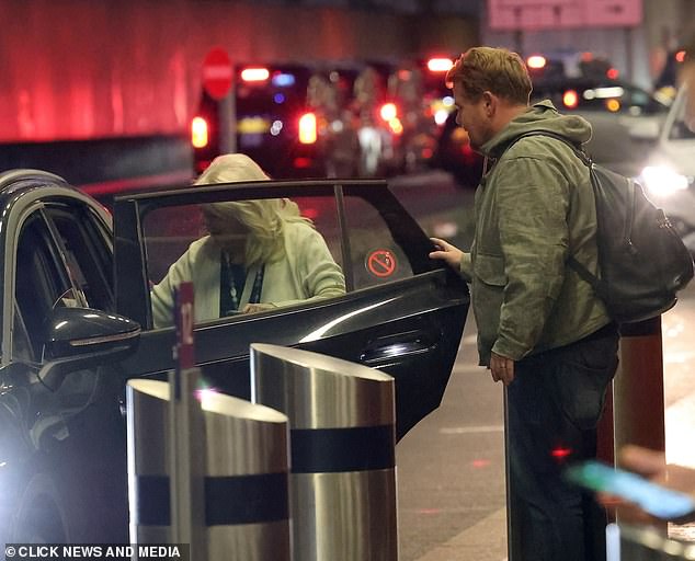 Gentleman James always made sure Alison was safe in his car.