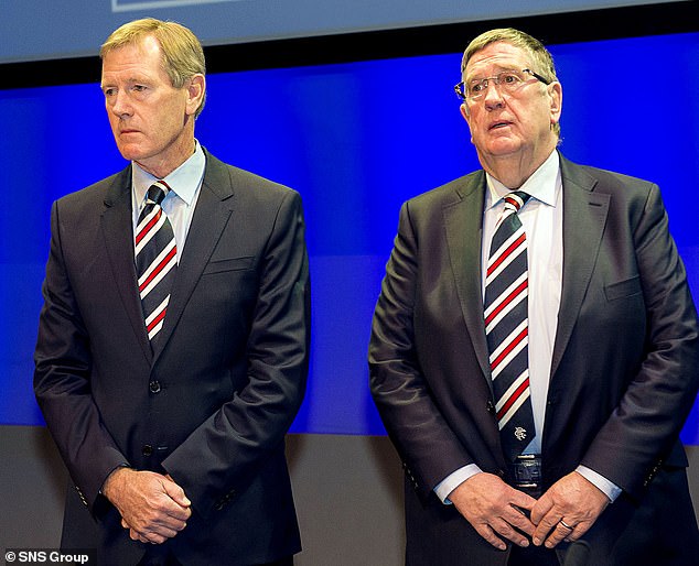 Dave King has criticised Donald Park, his immediate successor as Rangers chairman