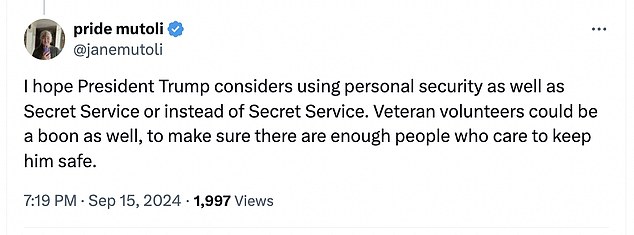 1726510175 955 Trump supporters demand he hire private security and quit Secret