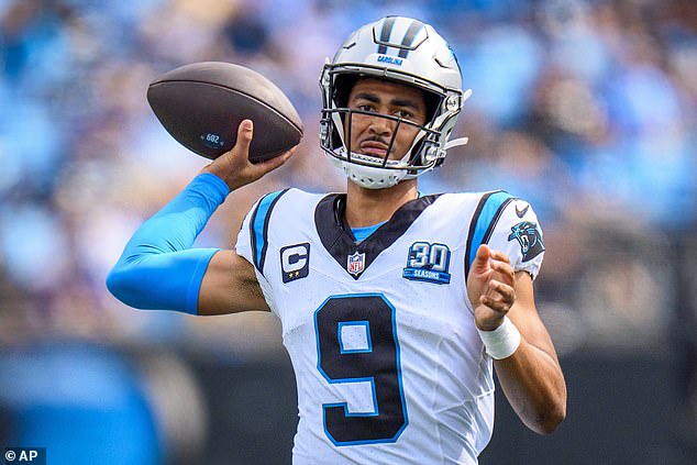 Young was terrible on Sunday as the Panthers were dismantled for a second straight game.