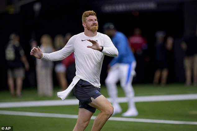 Andy Dalton will take over under center for the Panthers' Week 3 game against the Raiders.