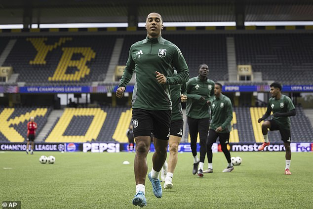 Tielemans and his teammates trained at the Wankdorf Stadium on Monday ahead of the match.