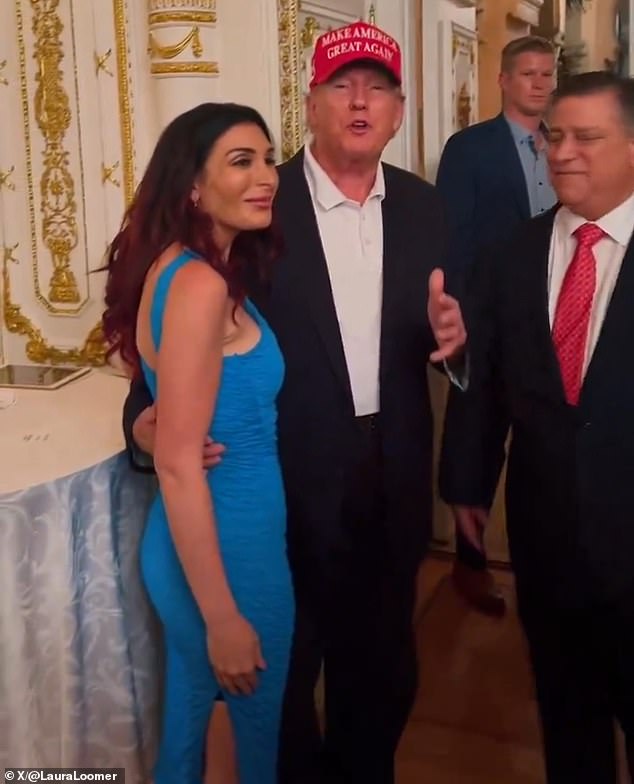 That's where we left off on Friday: the cliffhanger involving a 31-year-old woman with a Kardashian twist, complete with a photo of Trump with his arm around Loomer's waist.