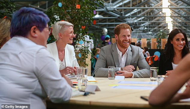 The original image of Prince Harry and Meghan Markle visiting the Dogpatch startup hub in Dublin on July 11, 2018, which was taken by photographer Jimmy Rainford