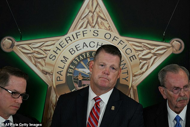 Acting Director of the U.S. Secret Service Ronald Rowe Jr. speaks during a press conference