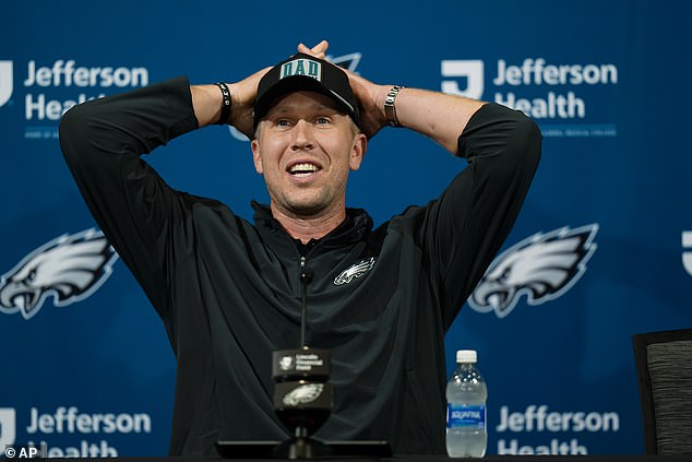 Foles, 35, gave a lengthy retirement speech to the media the day before the game.