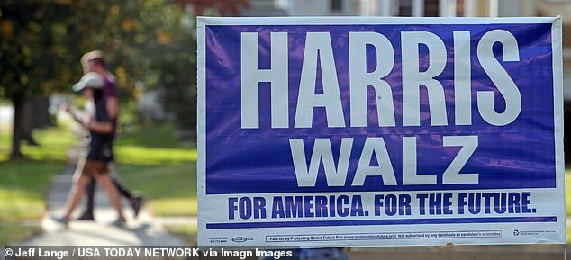 Zuchowski has suggested that Trump supporters write down the addresses of homes where they see campaign lawn signs favoring Harris.