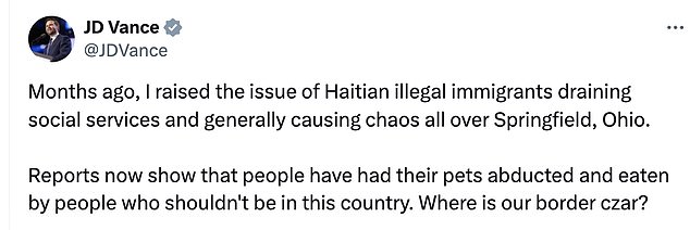 Springfield found itself at the center of a storm after Ohio Senator JD Vance claimed on X that people had been 