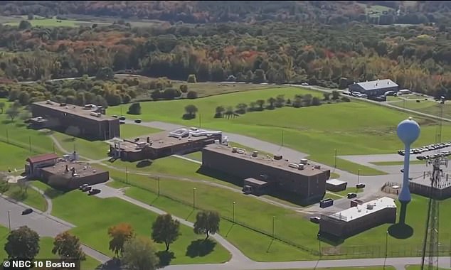 The training exercise took place at the Massachusetts State Police Academy in New Braintree.