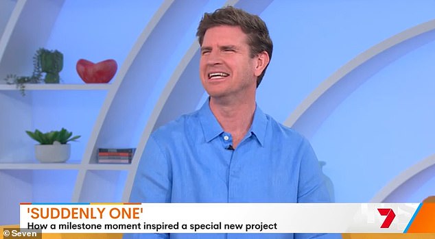 On Tuesday's edition of Channel Seven's morning show, Sam chatted to Larry Emdur and Kylie Gillies about his foray into writing a children's book.