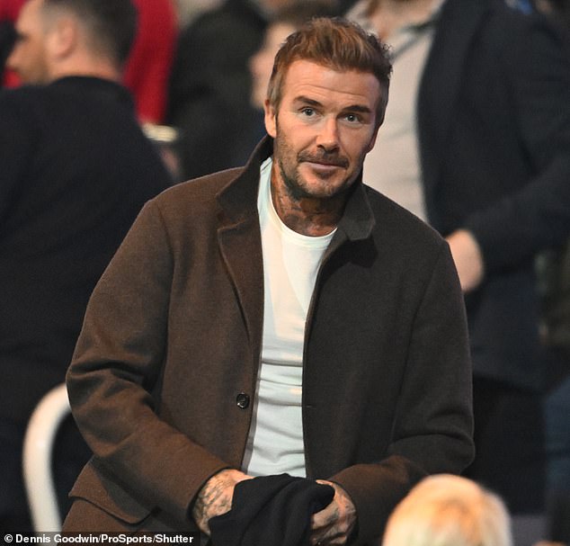 Beckham was on hand to support close friend Brady, whose minority ownership and role as chairman of a new advisory board at Birmingham has been confirmed in 2023.