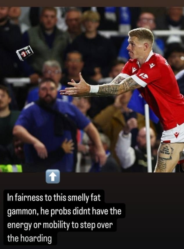 McClean later responded to the incident with a strongly worded post on social media.