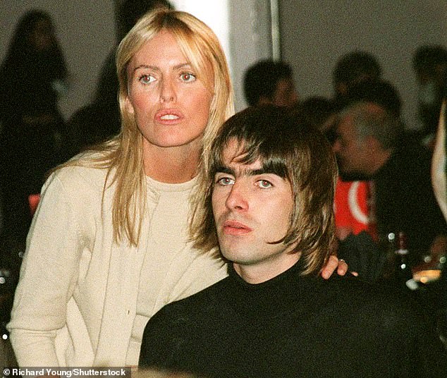 Liam married Patsy in 1997 in London and Lennon was born in September 1999, a year before their divorce (pictured together at the Q Magazine awards in 1996).