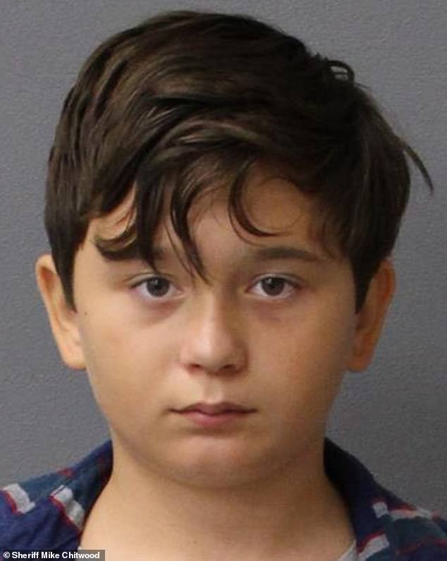 An 11-year-old student, Carlo 'Kingston' Dorelli, was arrested and charged as a juvenile after threatening to shoot up a high school.