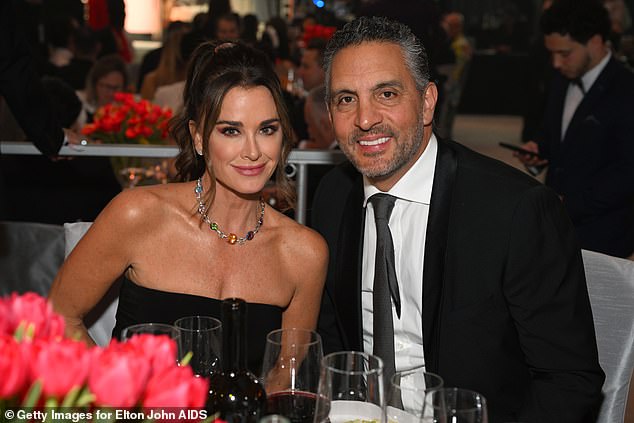 Speculation about a romance between Richards and Wade has been rife since the reality star split from husband Mauricio Umansky, 54, in October 2023. (pictured in West Hollywood, California, in March 2023)