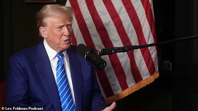 Trump repeatedly denied losing in 2020, but earlier this month he told podcaster Lex Fridman that Biden 