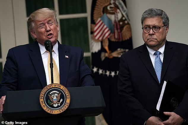 The film includes harsh criticism of Trump from his attorney general Bill Barr, who says the former president's conduct that day was 