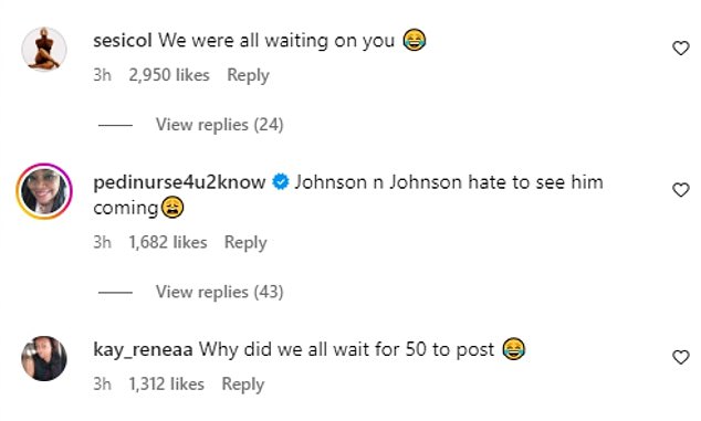 Fans were quick to show their joy for the 50th by reacting to the accusation.