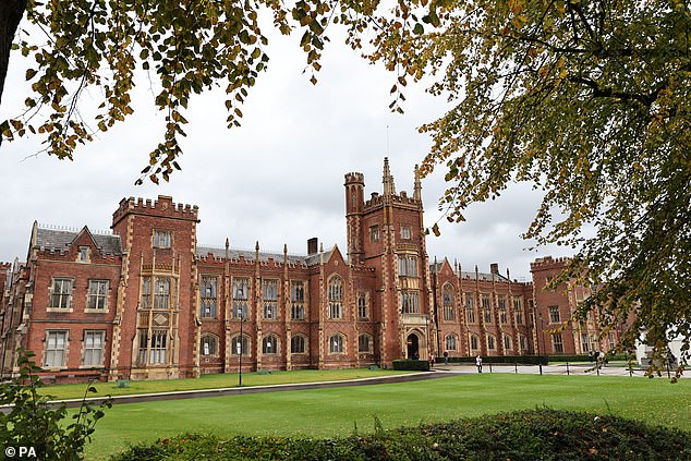 Researchers at Queen's University Belfast (pictured) analysed dietary data from more than 120,000 UK adults aged between 40 and 70 over six years.