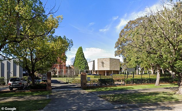 Pictured: Santa Sabina College in Strathfield, Sydney's inner west