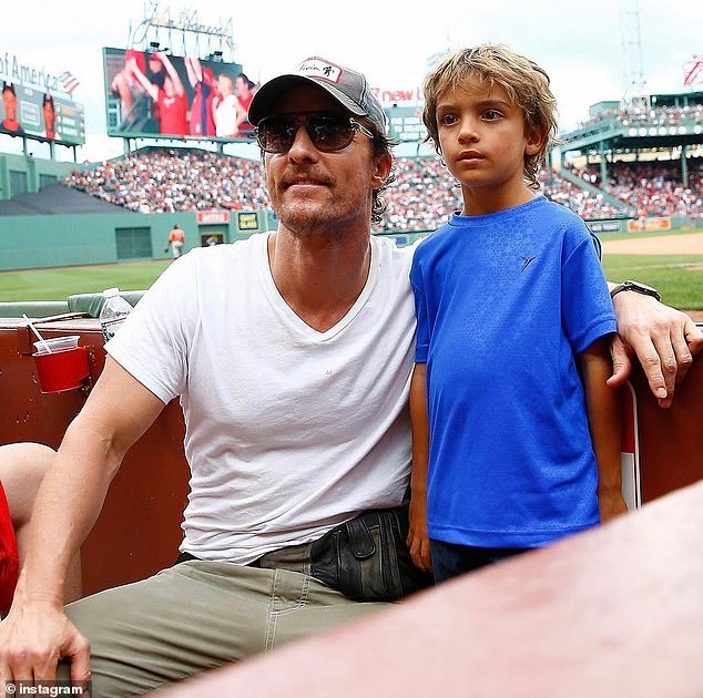 The actor sweetly said of his son joining Instagram: 'I want everyone to know that they're going to have a very nice and respectful young man in Levi McConaughey, and I hope everyone can do their best to treat him the same way.'