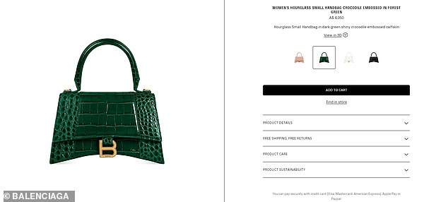 Many customers balked at the price even though the bag is more than 50 percent off its retail price of $4,050.