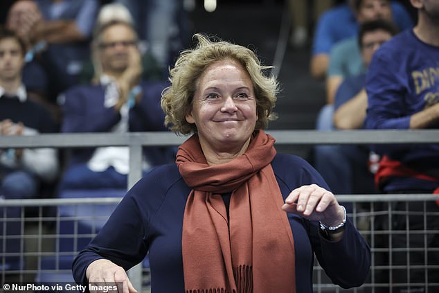 Tsitsipas' mother Julia Apostoli (pictured) has revealed she sided with Badosa when they split.