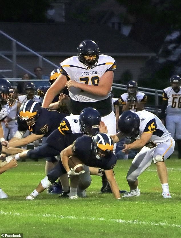 Eric found that sports like basketball and football were a place for him to use his size to his advantage.