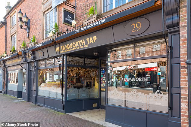 Housed in a 16th-century building, the Tamworth Tap is only the second to win the award in consecutive years.