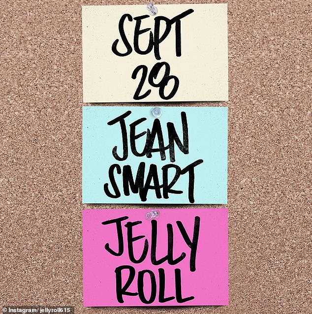 During the premiere episode on Sept. 28, actress Jean Smart will take over hosting duties for the first time alongside musical guest Jelly Roll, according to Variety.