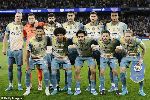 Pep Guardiola's men debuted a new fourth kit inspired by Oasis against Inter Milan