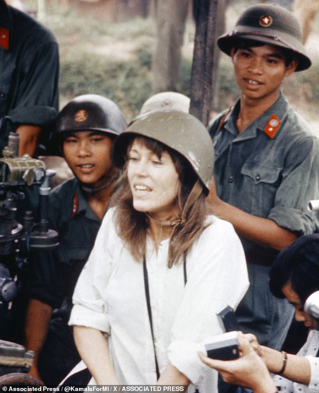 Not everyone was happy to see Fonda's activism: many were still offended by her controversial stance on the Vietnam War in the 1970s, where she actively called for an end to the war and even traveled to the country.