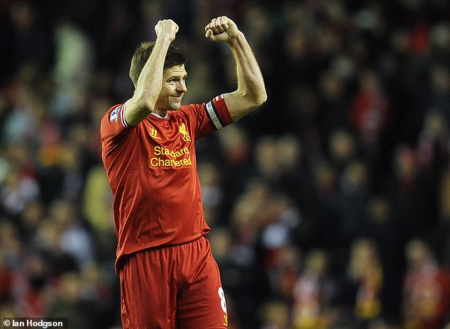 Carragher's former teammate Steven Gerrard has been named alongside Souness in midfield.