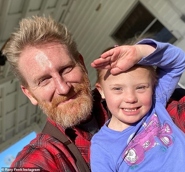 Rory has been raising her youngest daughter, Indiana, 10, in a Christian farming community linked to Homestead Heritage, which has come under fire after at least one of its members admitted to sexually abusing a minor.