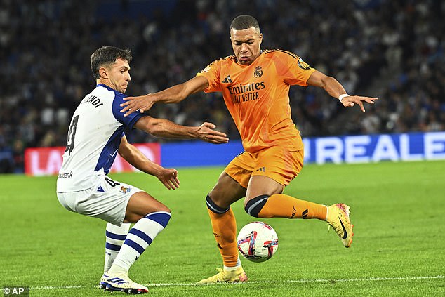 Zubimendi was Liverpool's top target in the summer and is a highly-rated defensive midfielder.