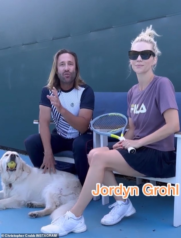 Jordyn has appeared in Chris's Instagram videos, and the trainer refers to her as a 