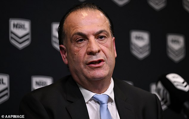 ARL Commission chairman Peter V'landys (pictured) and NRL management, led by chief executive Andrew Abdo, appear keen to see the move through.