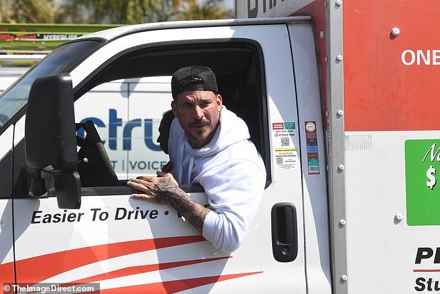 The 45-year-old Vanderpump Rules alum was spotted on Wednesday removing several items from the Los Angeles residence and loading them into a U-Haul.